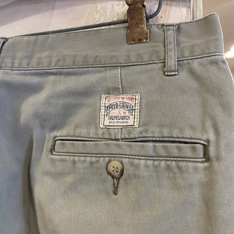Polo by Ralph Lauren　ポロチノ　ラルフローレン　チノパン　カーキ　30×28 ½　(S3970)