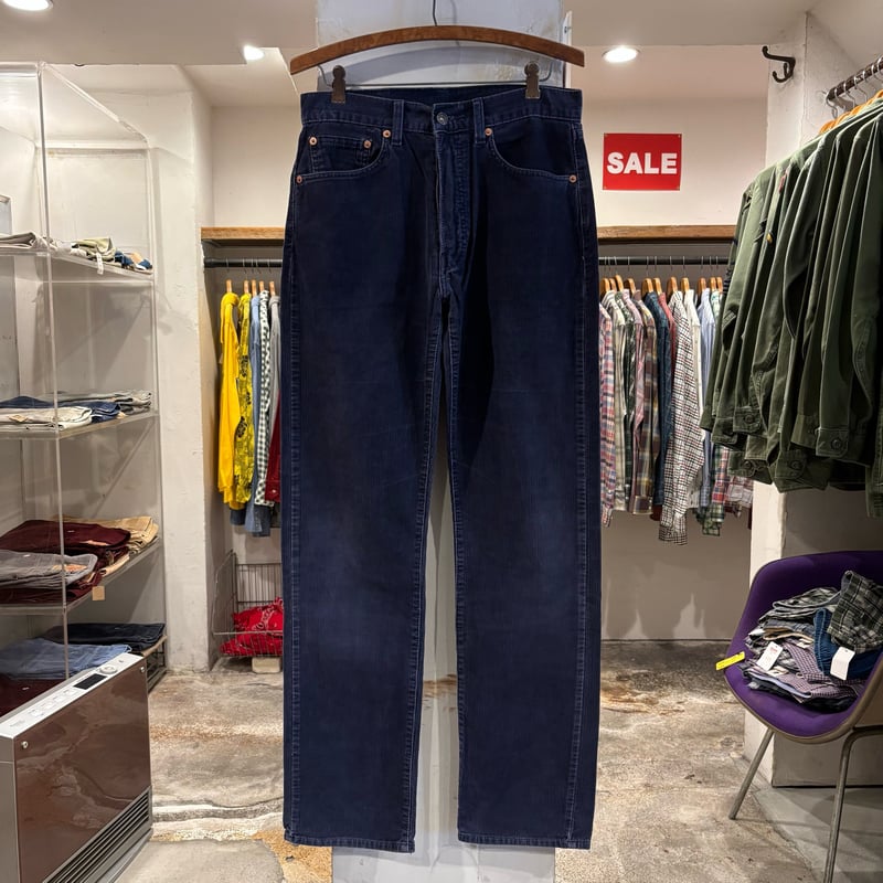 90s Levi's 551 6911 コーデュロイパンツ ユーロ リーバイス ネイビー