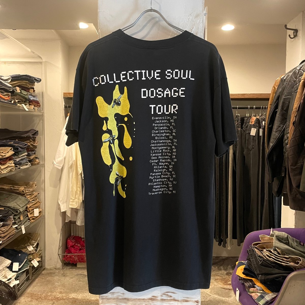 COLLECTIVE SOUL Tシャツ 1999 ビンテージ 90s anvil S/S バンドTシャツ COLLECTIVE SOUL Size XL コ