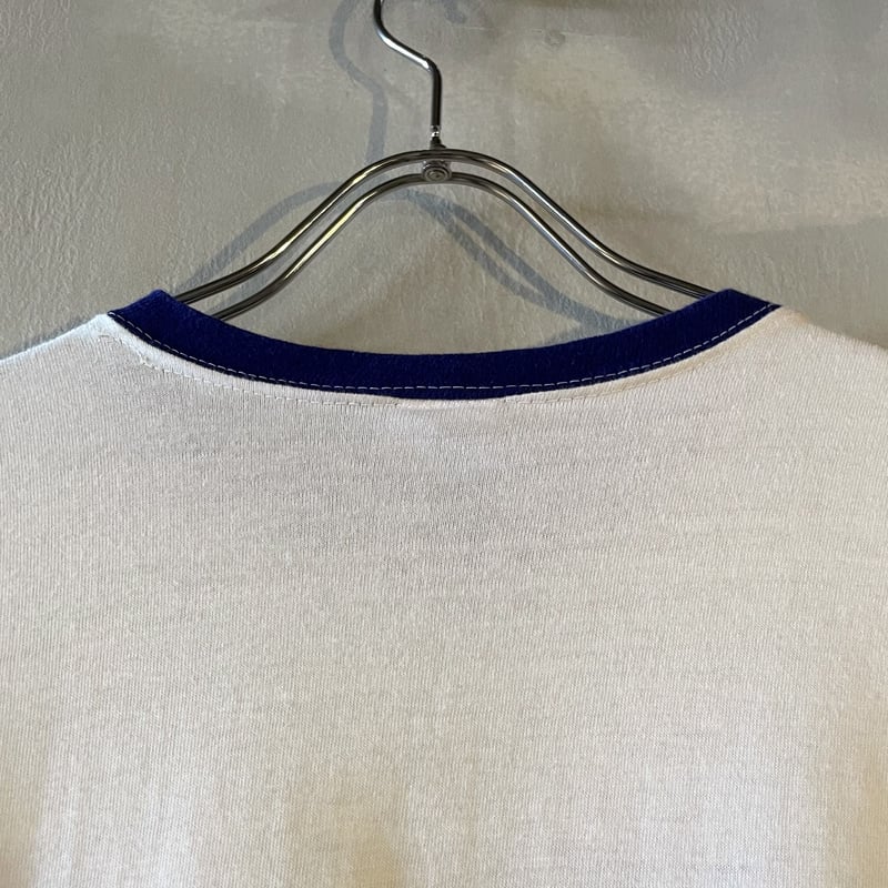 70s Champion S/S ヴィンテージTシャツ リンガーT 染み込み 70s Champion S/S ヴィンテージTシャツ リンガーT 染み込み