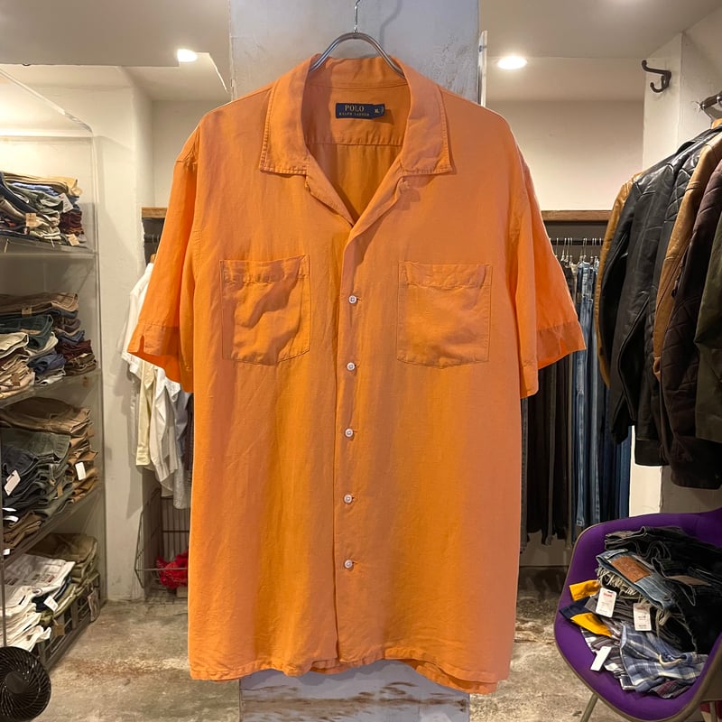 POLO RALPH LAUREN S/S オープンカラーシャツ ラルフローレン POLO RALPH LAUREN S/S オープンカラーシャツ ラルフローレン