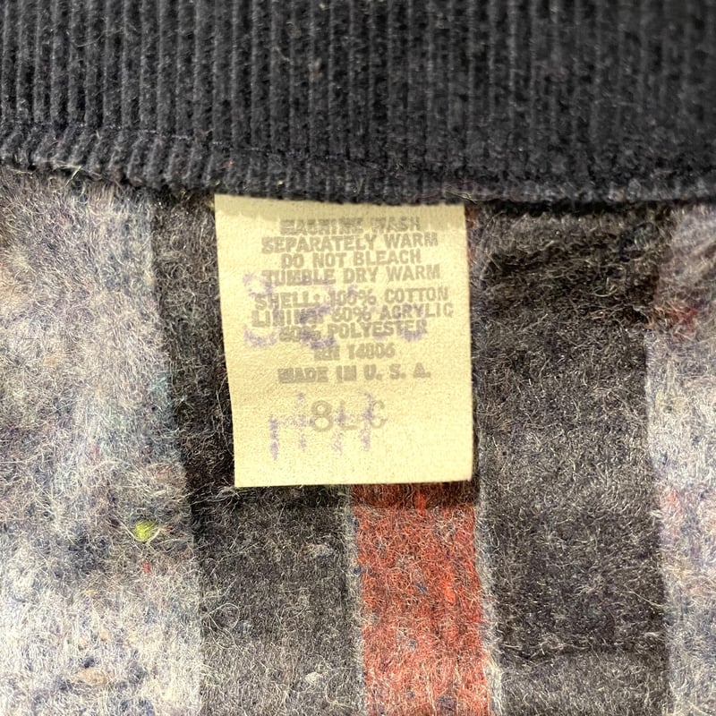 carhartt 70s USA製 デニムカバーオール ブランケットライナー