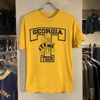 80s　Champion　カレッジTシャツ　ショートスリーブ　GEORGIA TECH UNIVERSITY　トリコタグ　USA製　チャンピオン　(S238