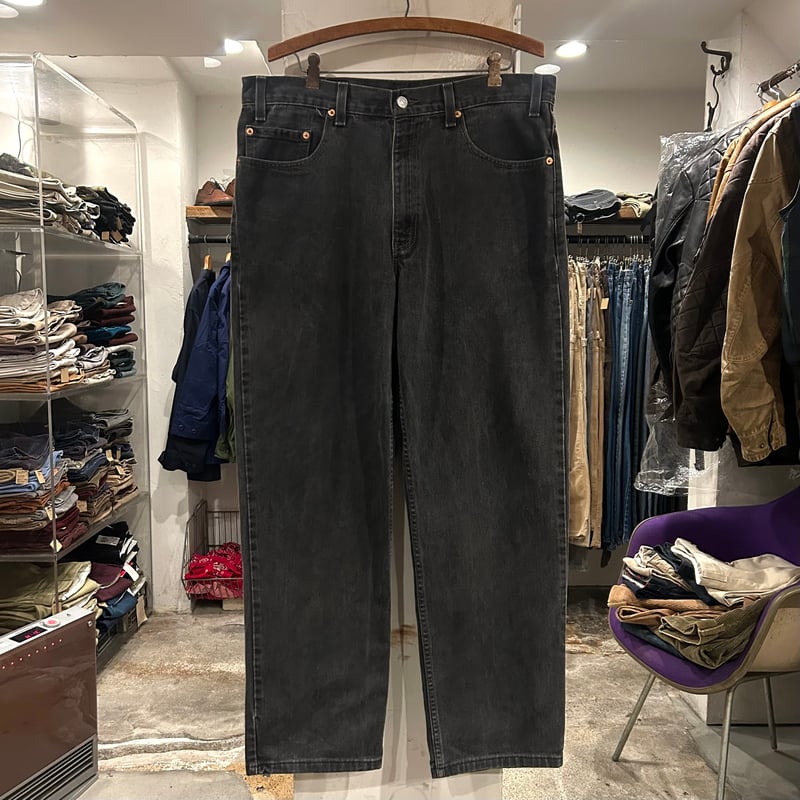 Levi's 550 0260 リーバイス ブラックデニムパンツ 36×29 USA製 Levi's 550 0260 リーバイス ブラックデニムパンツ 36×29 USA製