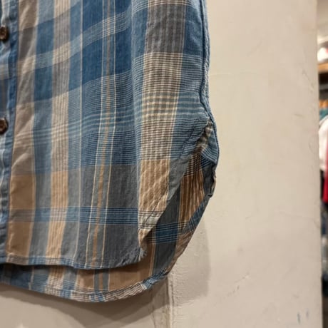RRL　S/S ワークシャツ　DOUBLE RL　RALPH LAUREN　Size S　ダブルアールエル　ラルフローレン　(S5601)