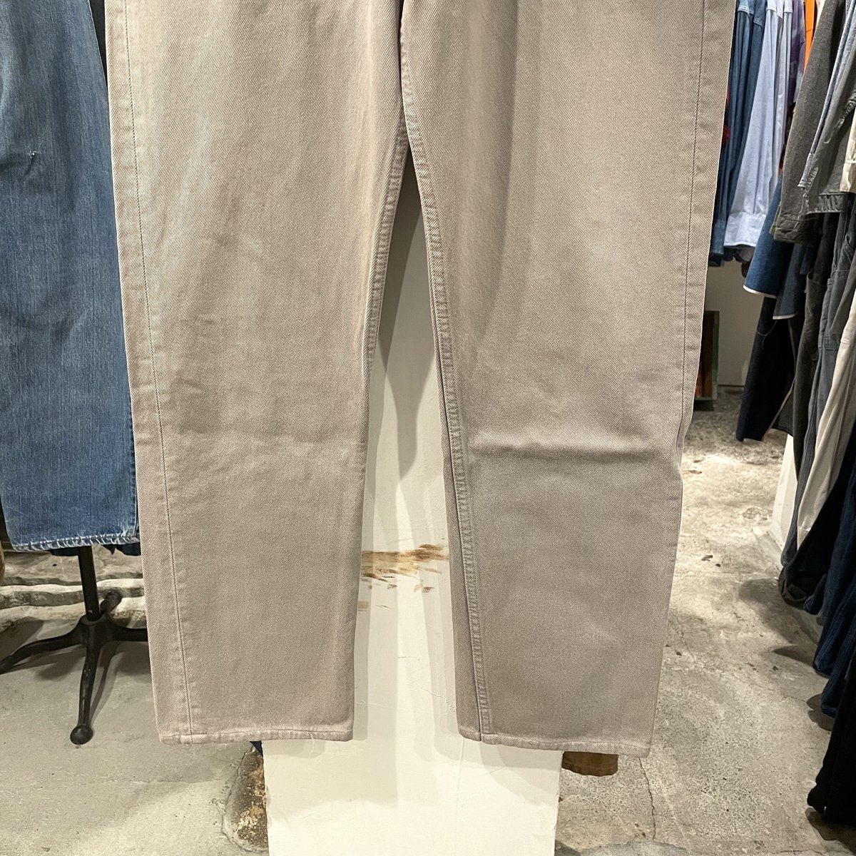 90s Levi's 501-0648 リーバイス501 カラーデニム グレー USA製 19