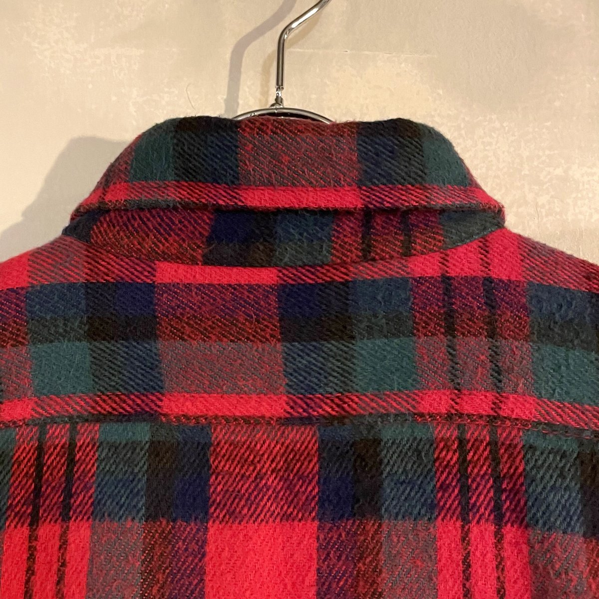 好配色 70s USA製FIVE BROTHER ファイブブラザー ネルシャツ 70s FIVE BROTHER ネルシャツ ファイブブラザー USA製 コットン