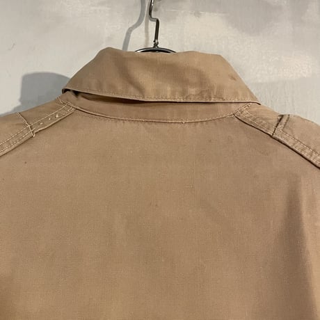 40s　AMERICAN FIELD　Vintage Hunting Jacket　ハンティングジャケット　コの字留　TALON ZIP　ダック地　(S2500)
