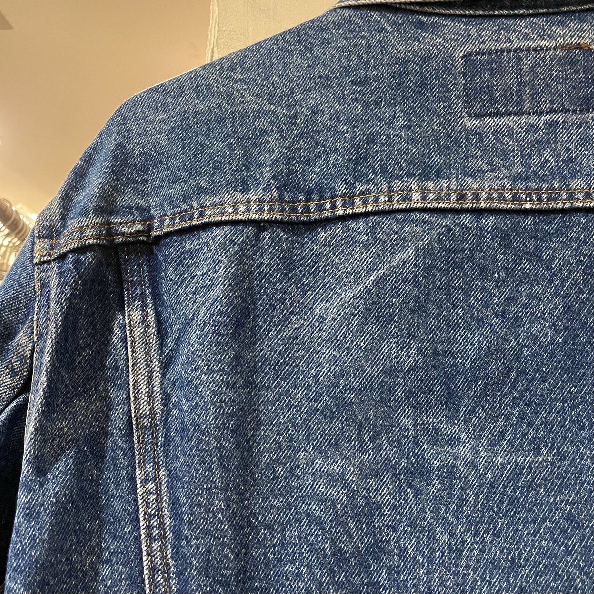 80s Levi's 71506-0216 リーバイス デニムジャケット ボタン裏 80s Levi's 71506-0216 リーバイス デニムジャケット ボタン裏