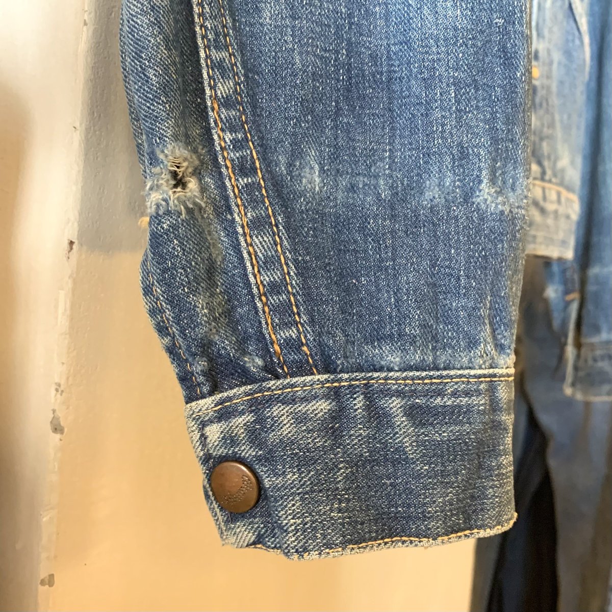 70s Wrngler 24MJZ ラングラー デニムジャケット USA製 鹿 70s Wrngler 24MJZ ラングラー デニムジャケット USA製 鹿