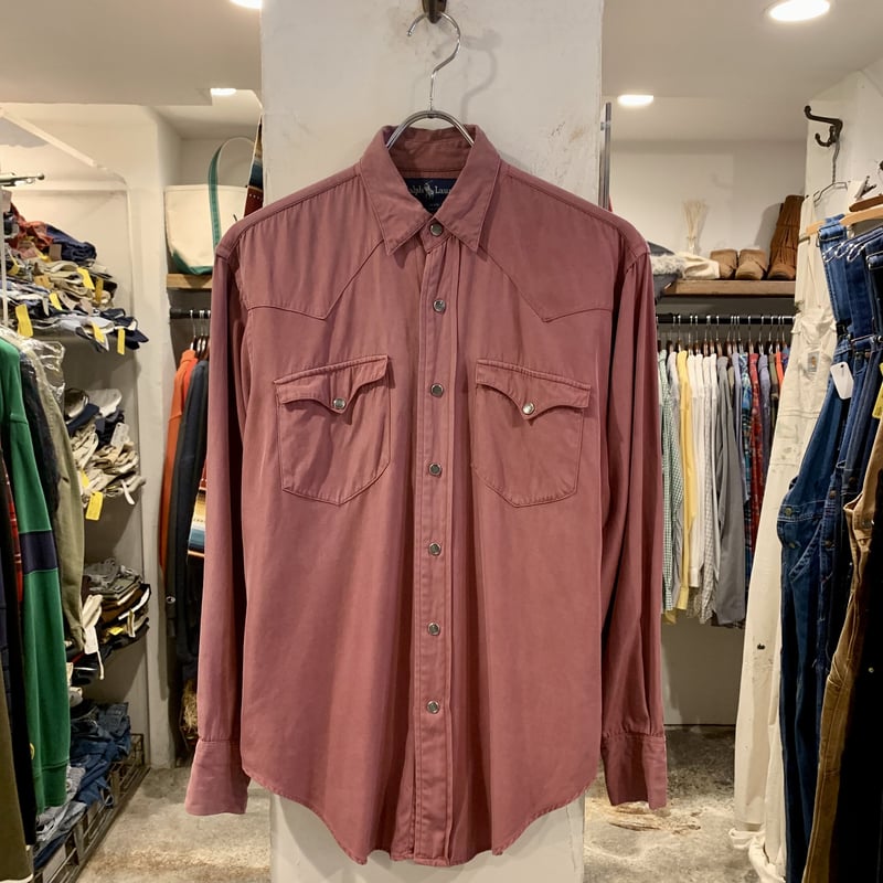 Ralph Lauren レーヨン ウエスタンシャツ ラルフローレン (S2257) | DUFF