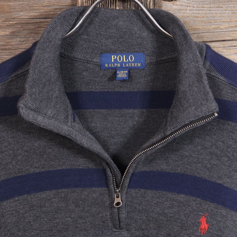 Polo Ralph Lauren ハーフジップスウェット ポロ ラルフローレン