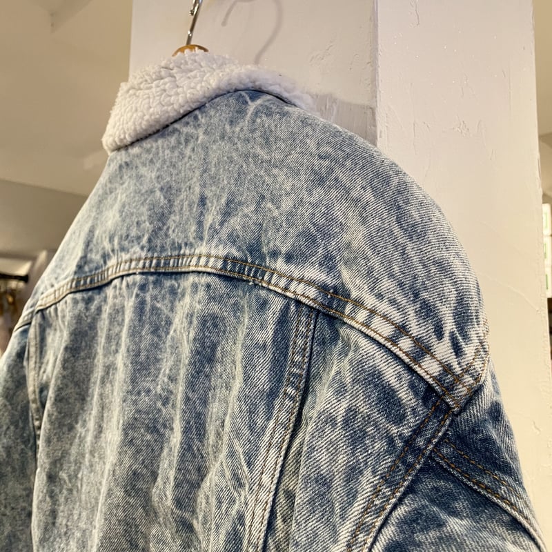 Levis 70608-0218 80s USA製 デニムボアジャケット リーバイス Levis 70608-0218 80s USA製 デニムボアジャケット リーバイス