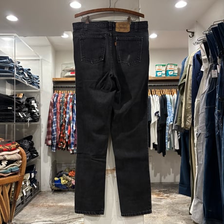 Levi's 550　リーバイス　ブラックデニムパンツ　34×32　USA製　(S4852)