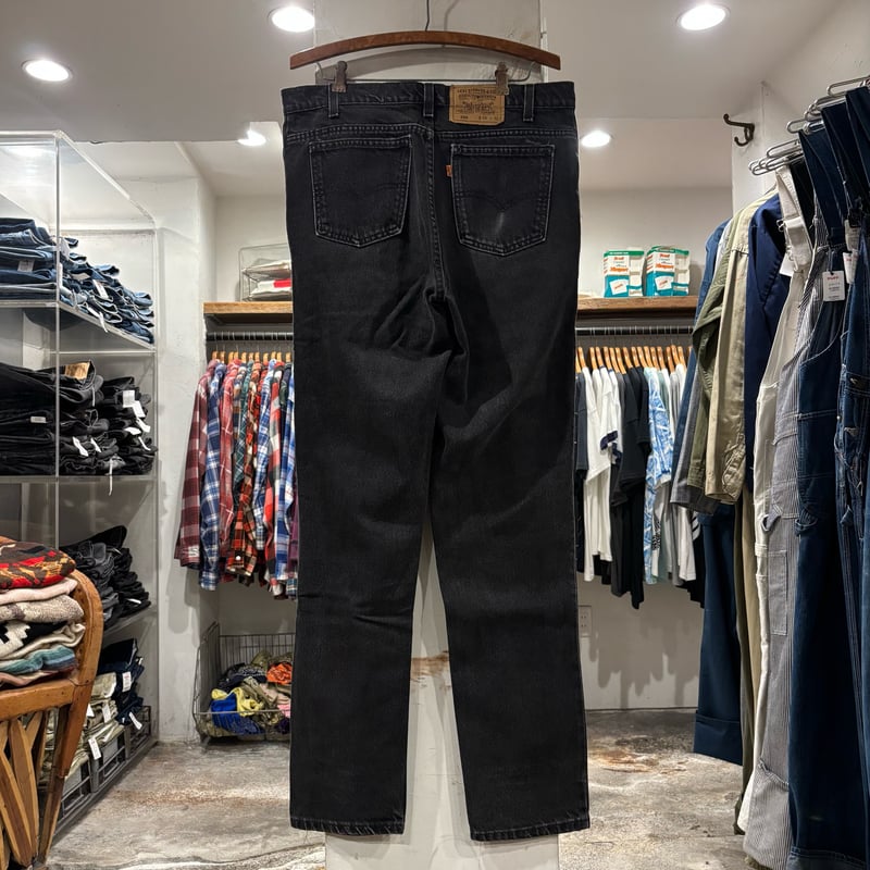 リーバイス550 W34 ブラックデニム 黒 ボトム パンツ 古着 13850 リーバイス550 W34 ブラックデニム 黒 ボトム パンツ 古着 14283