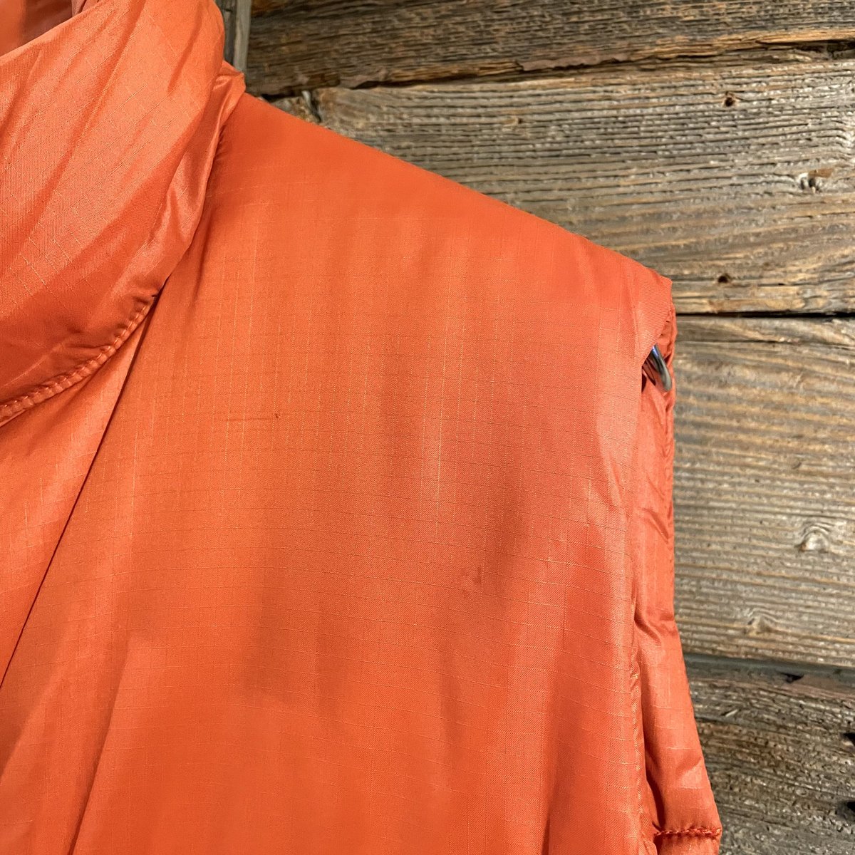 70s THE NORTH FACE ダウンベスト 茶タグ オレンジ USA製 ノース 70s THE NORTH FACE ダウンベスト 茶タグ オレンジ USA製 ノース