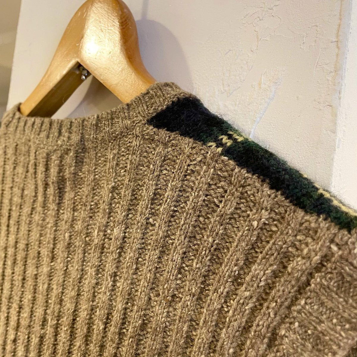 7【美品】ラルフローレン　シルク100%　ケーブルニット　ベスト　シルク　L ケーブルニット シルクカシミヤ セーター ベスト | ラルフ