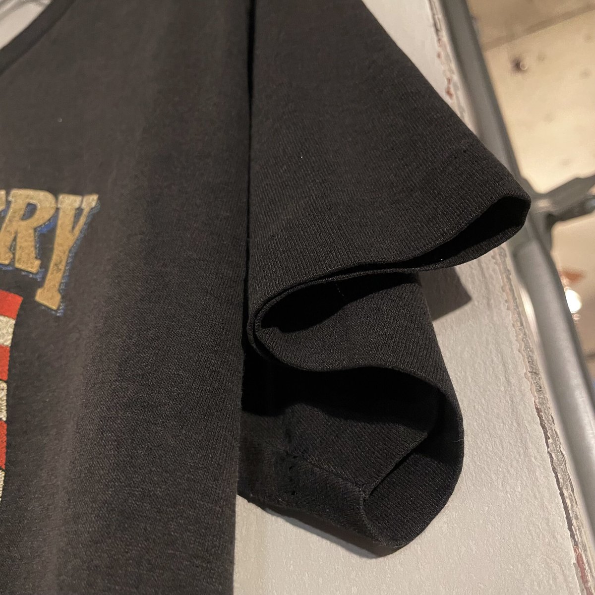 90s HARLEY-DAVIDSON S/S Tシャツ 3D EMBLEM BLACK HI