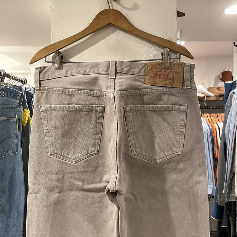 90s Levi's 501-0648 リーバイス501 カラーデニム グレー USA製 90s Levi's 501-0648 リーバイス501 カラーデニム グレー USA製