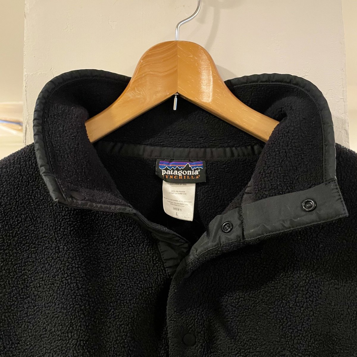 patagonia シンチラスナップT Lサイズ 黒 パタゴニア (S0358) | DUFF