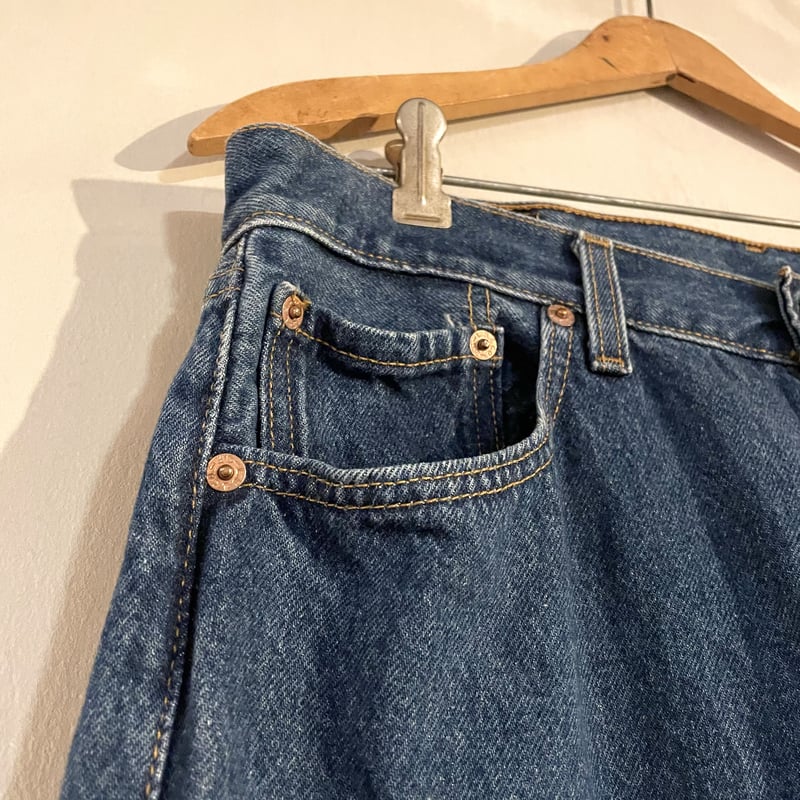 90s Levi's 501 リーバイス デニムパンツ USA製 1999年 濃紺デニム (S