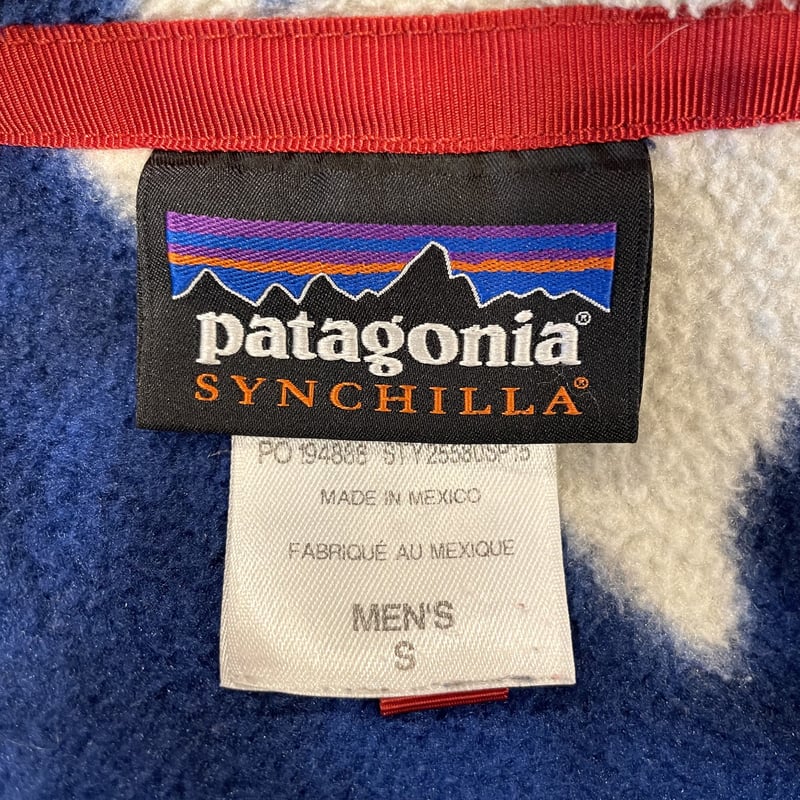 patagonia シンチラスナップT 総柄 トロピカル Sサイズ パタゴニア