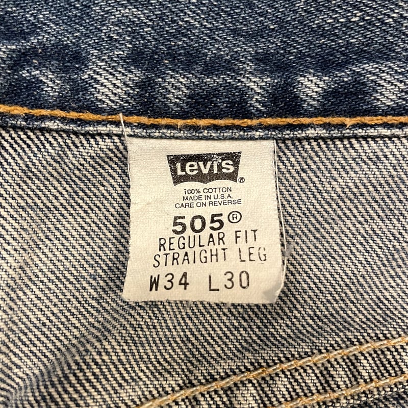 新品W28 00's USA製！LEVI'S リーバイス 505 P78 Levi's リーバイス 505 80s W29 ハチマル USA製 赤耳532 - メルカリ