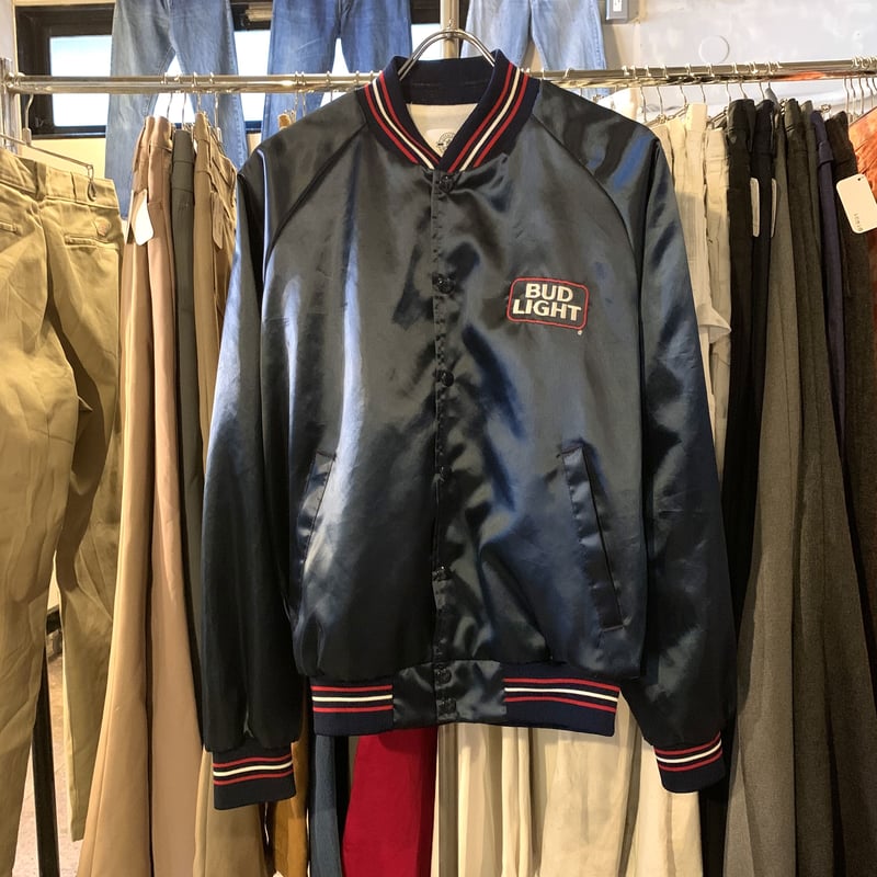OFFCIAL PRODUCT BUD LIGHT ナイロンスタジャン DEAD STOCK 