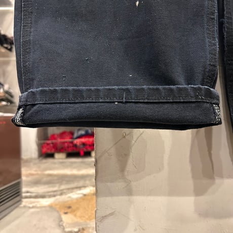 carhartt　ダック地　ペインターパンツ　カーハート　ブラック　雰囲気系　38×33　(S4396)