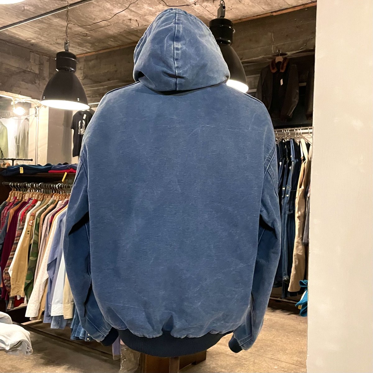 80s Carhartt アクティブジャケット ダック地 雰囲気系 80s Carhartt アクティブジャケット ダック地 雰囲気系