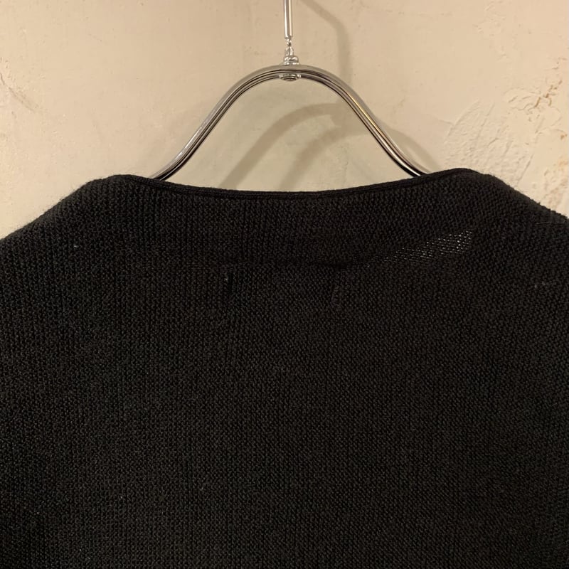 IZOD アクリルカーディガン アイゾッド 黒 M (S3524) | DUFF