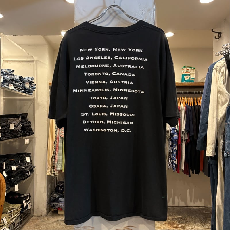 90s S/S Tシャツ BEAUTY AND THE BEAST THE BROADWAY