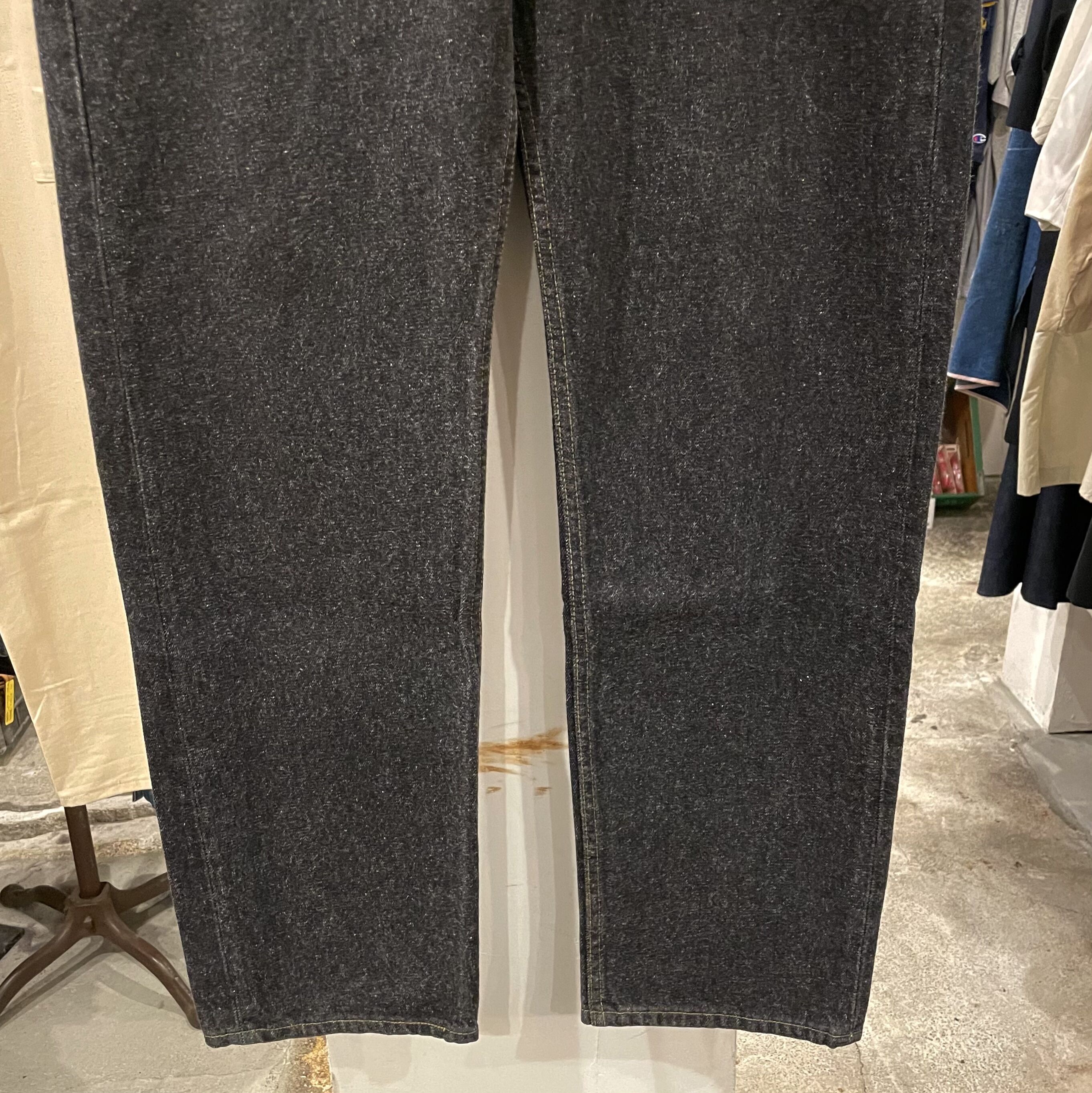 Levi's 501 90年代リーバイス 501 先染めブラックデニムパンツ ボタン