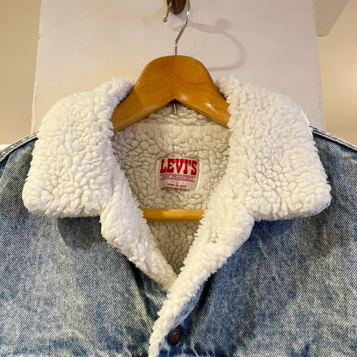 Levis 70608-0218 80s USA製 デニムボアジャケット リーバイス Levis 70608-0218 80s USA製 デニムボアジャケット リーバイス