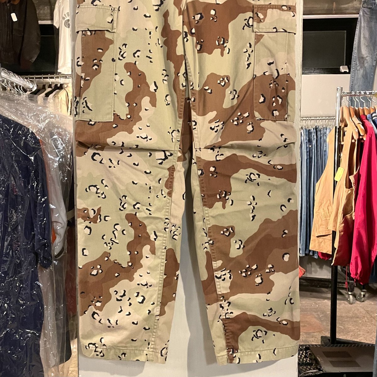 古着 チョコチップカモ カーゴパンツ ミリタリーパンツ ストリート 90s d2d834db1243abcb7ee10c53bd339b