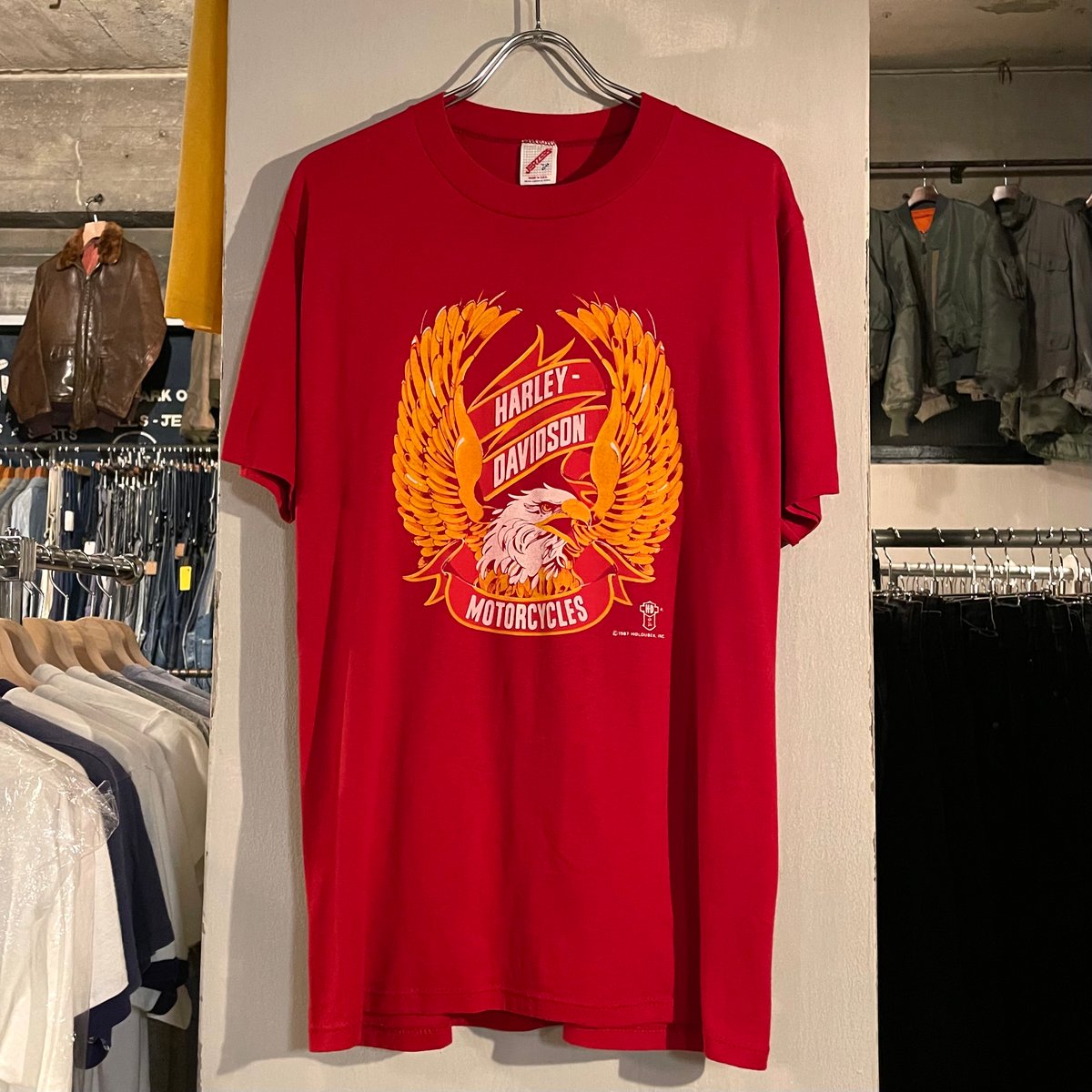 80s JERZEES S/S Tシャツ HARLEY-DAVIDSON ハーレーT USA製 80s JERZEES S/S Tシャツ HARLEY-DAVIDSON ハーレーT USA製