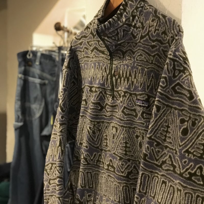 patagonia シンチラスナップT 総柄 USA製 90s パタゴニア | DUFF patagonia シンチラスナップT 総柄 USA製 90s パタゴニア | DUFF