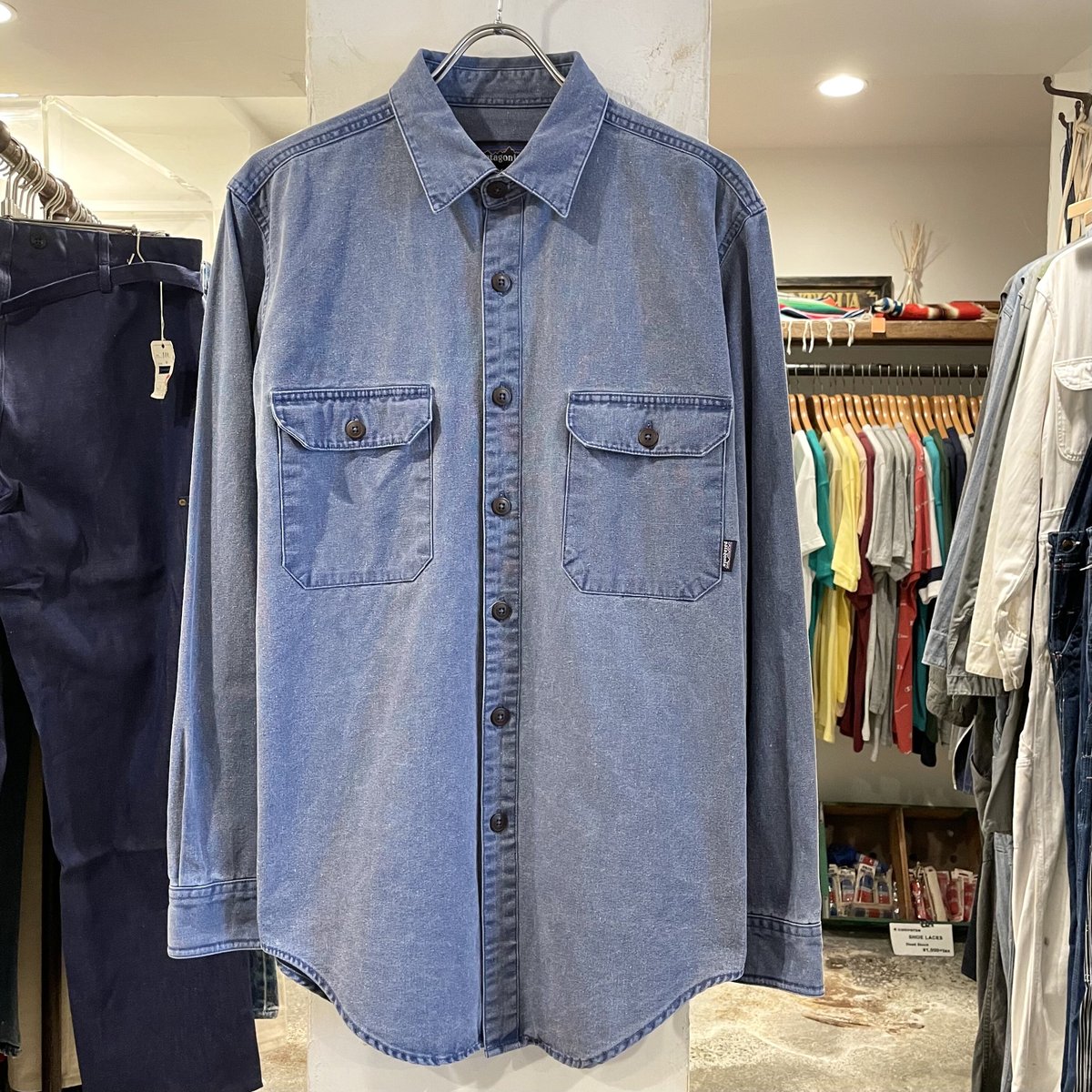 パタゴニア　ワークウェア　シャツ XS パタゴニア PATAGONIA メリノウールダブルポケットワークシャツ