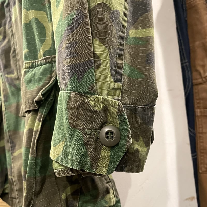 70s〜 US MILITARY LC-1 リーフカモ BDU JACKET DPSC RDF