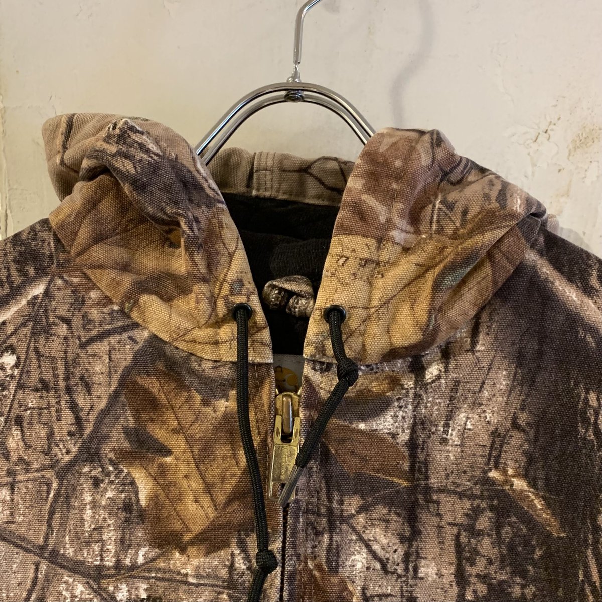 carhartt カーハート リアルツリー アクティブジャケット Carhartt Thermal Lined Realtree Camo Active Jacket 茶 L