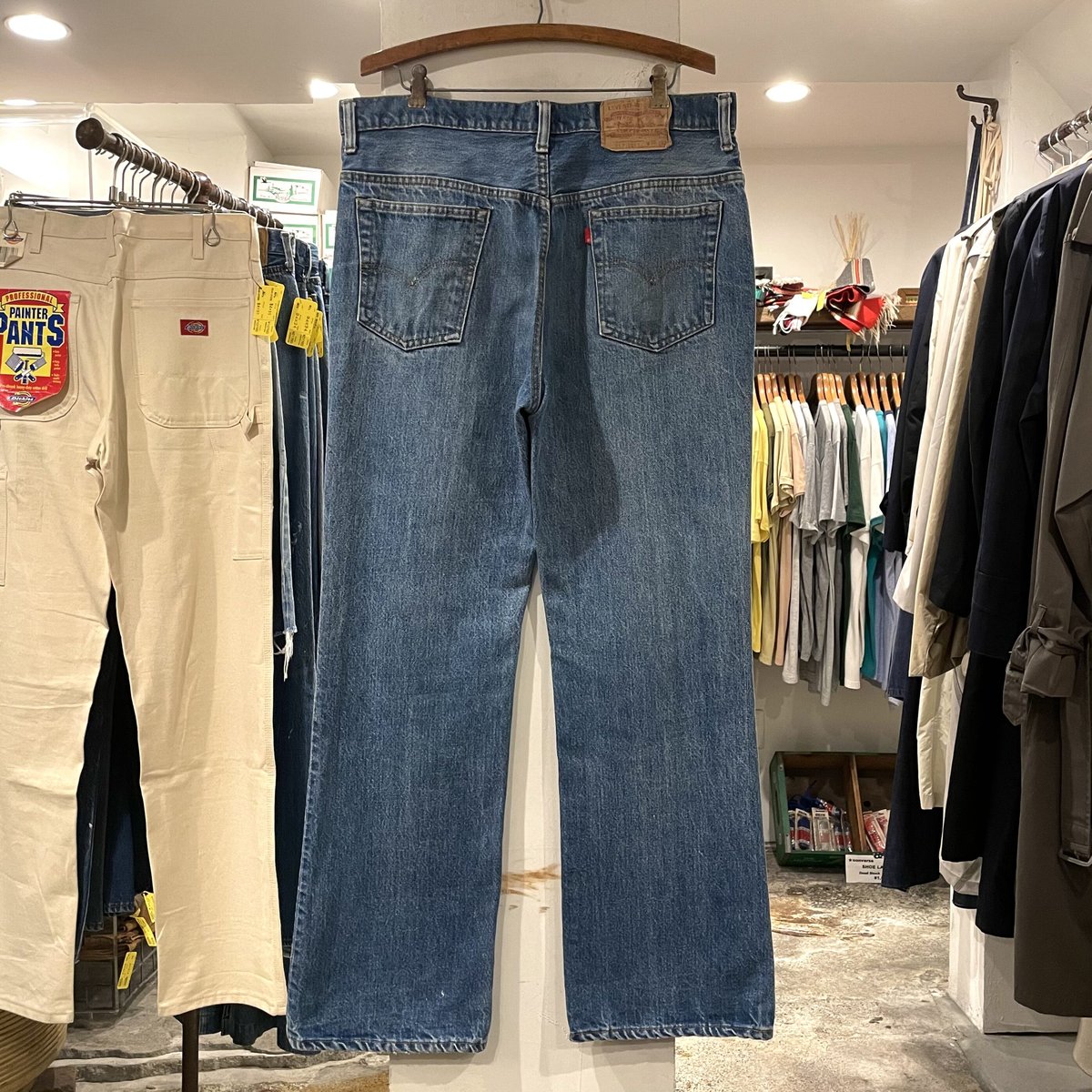 Levi's 517 80s 赤タブ 黒カン 内股シングル USA製 42タロン