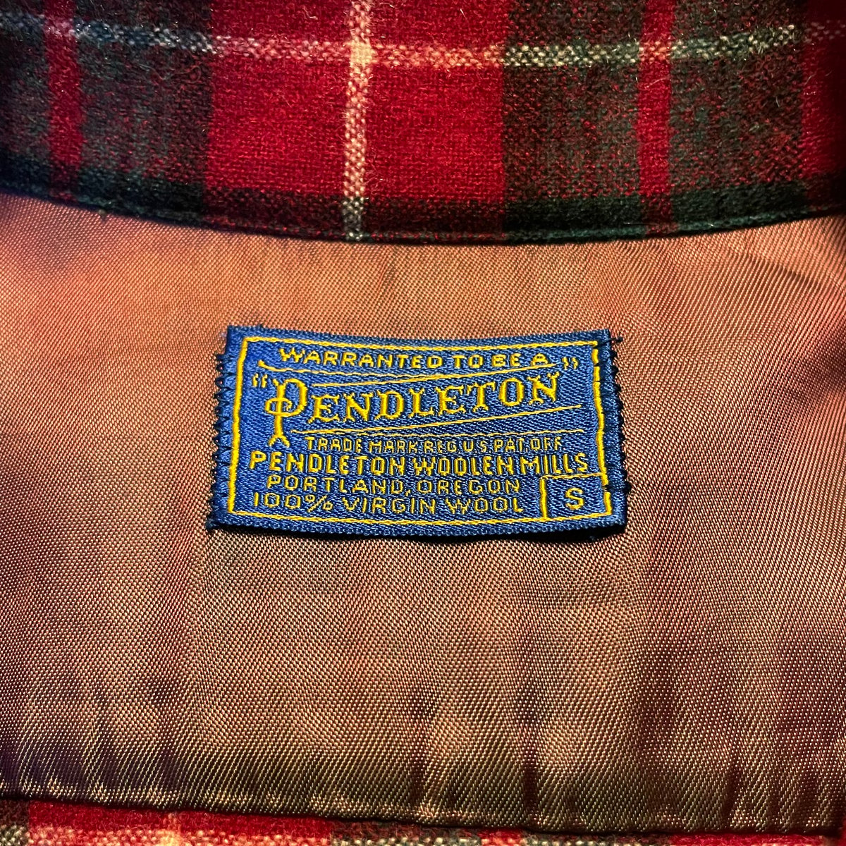 50s～ PENDLETON Vintage Wool Shirt USA製 ウールシャツ ボ...