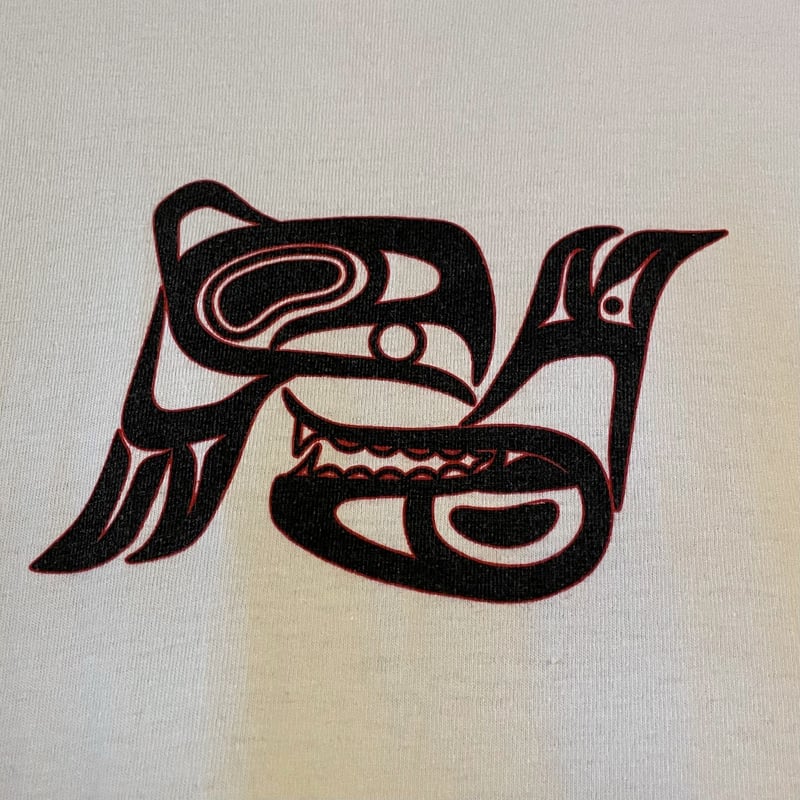 80s EARLY WINTERS ハイダ族 シャモアシャツ 90s Organic BAYSIDE S/S ネイティブTシャツ ハイダ族 USA製 (S3