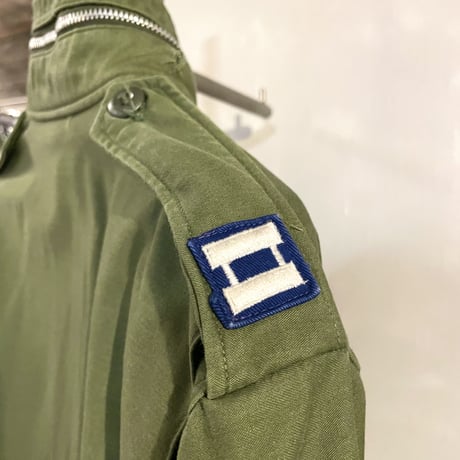 70s　US AIR FORCE　M-65 Field Jacket　2ndタイプ　ミリタリージャケット　アルミジップ　1971年　(S2042)