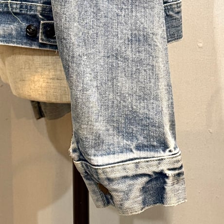 70s　Lee × TEREX × GM　220-J　デニムジャケット　Size 38相当　USA製　トリプルネーム　(S5324)