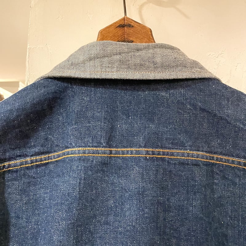 珍品 70's ビンテージ Lee デニム リバーシブル ジャケット L