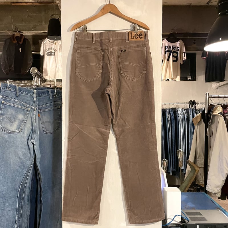 80s Lee 200-2826 コーデュロイパンツ リベット刻印大文字 USA製 80s Lee 200-2826 コーデュロイパンツ リベット刻印大文字 USA製