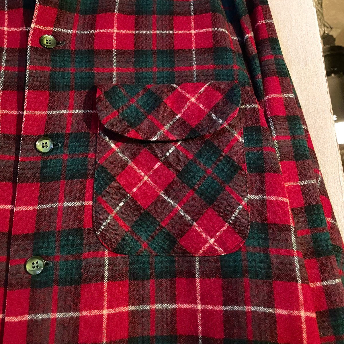 50s~ PENDLETON Vintage Wool Shirt USA製 ウールシャツ ボ 50s~ PENDLETON Vintage Wool Shirt USA製 ウールシャツ ボ
