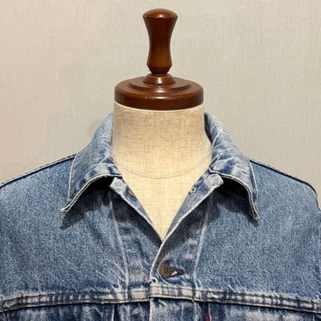 80s　Levi’s 70506-0216　デニムジャケット　USA製　Size 44　リーバイス　(S5308)