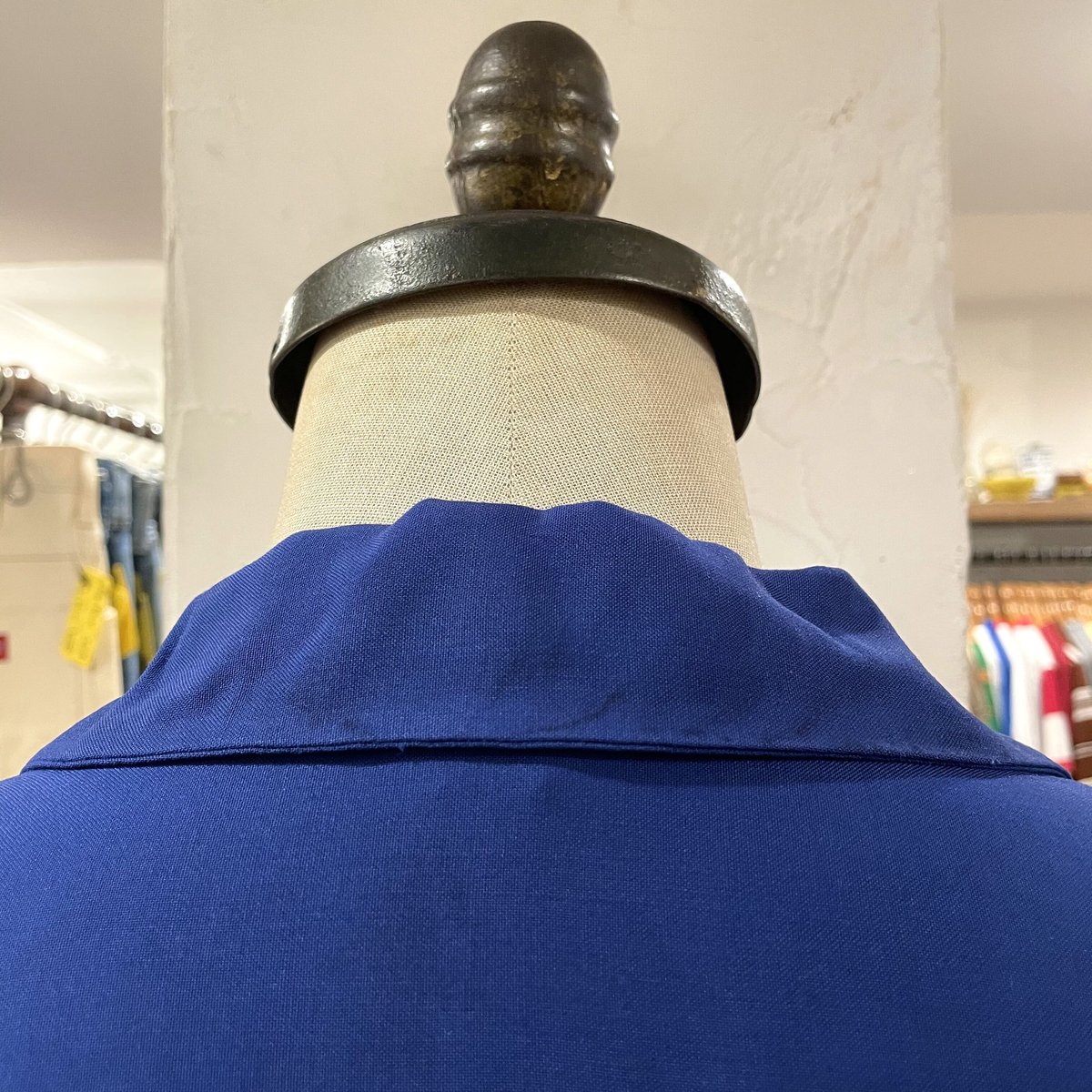 ARTEX ヴィンテージボウリングシャツ フロッキープリント USA製